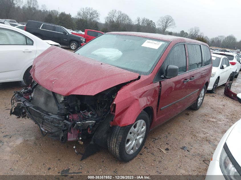 2015 DODGE GRAND CARAVAN SE - 2C4RDGBG2FR704178
