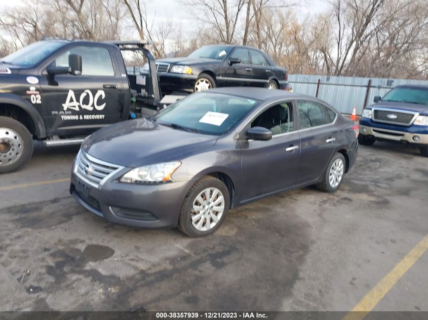 2013 NISSAN SENTRA S - 3N1AB7AP2DL712556