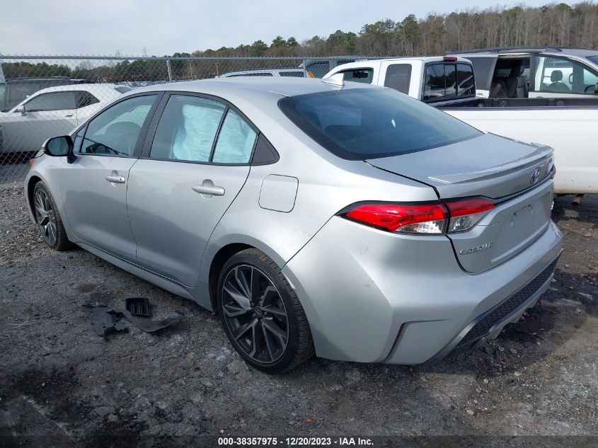 2021 TOYOTA COROLLA SE - 5YFP4MCE8MP084968