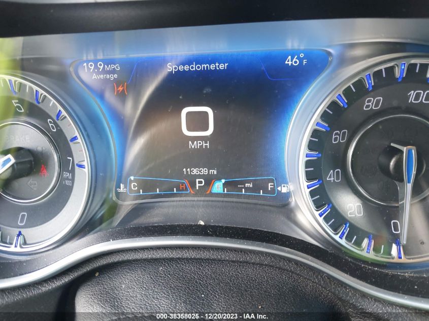 2016 CHRYSLER 300 300C - 2C3CCAEG3G8342620