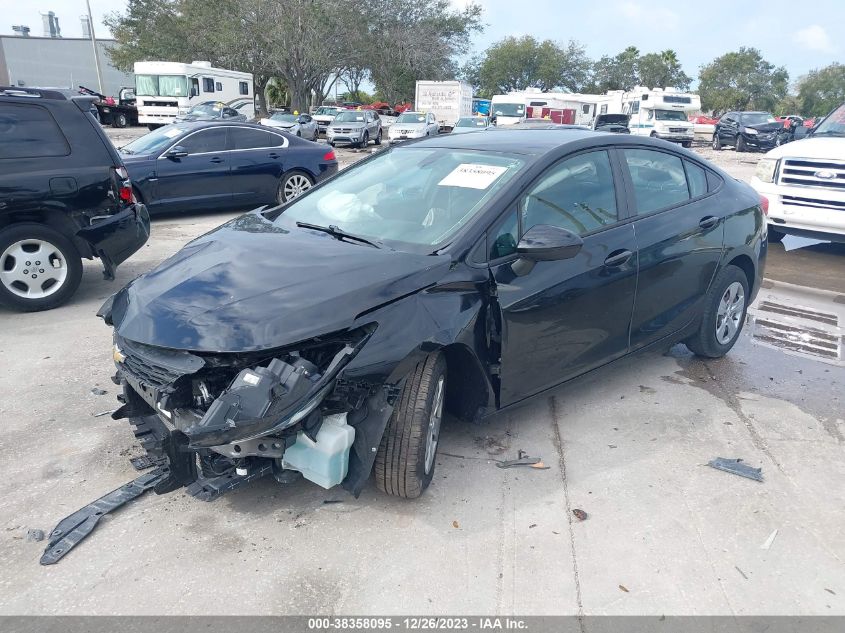 2018 CHEVROLET CRUZE LS - 1G1BC5SM4J7105316
