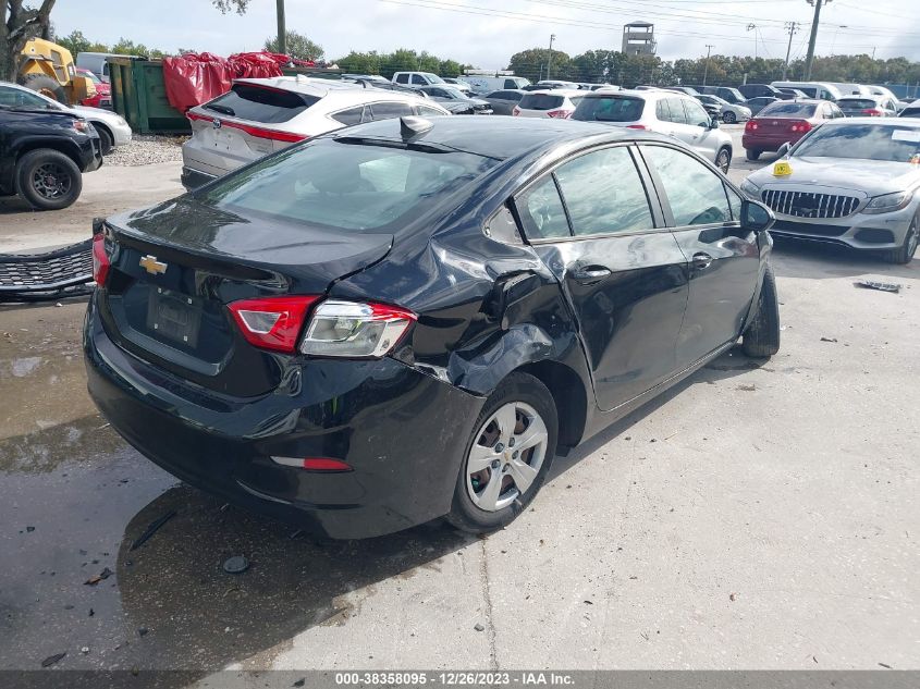 2018 CHEVROLET CRUZE LS - 1G1BC5SM4J7105316
