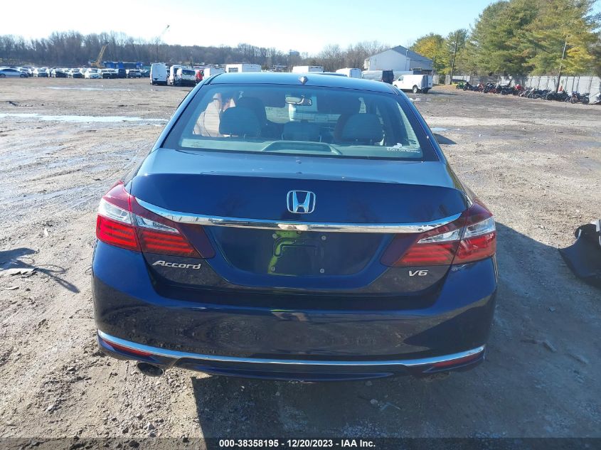 2017 HONDA ACCORD EX-L V6 - 1HGCR3F8XHA035444