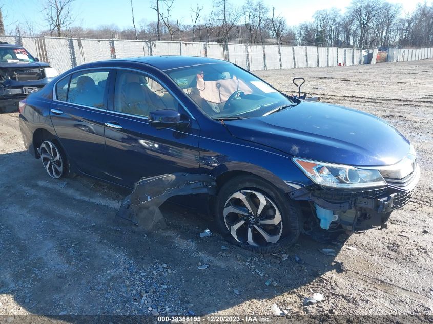 2017 HONDA ACCORD EX-L V6 - 1HGCR3F8XHA035444