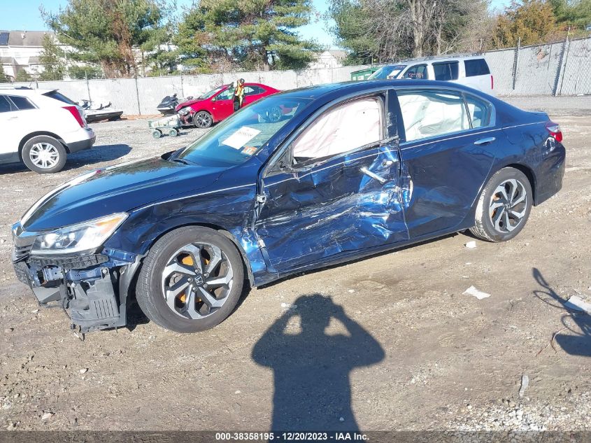 2017 HONDA ACCORD EX-L V6 - 1HGCR3F8XHA035444