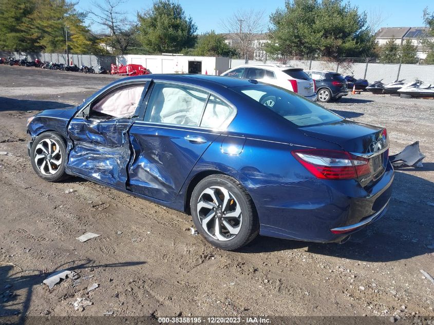 2017 HONDA ACCORD EX-L V6 - 1HGCR3F8XHA035444