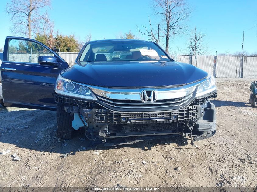2017 HONDA ACCORD EX-L V6 - 1HGCR3F8XHA035444