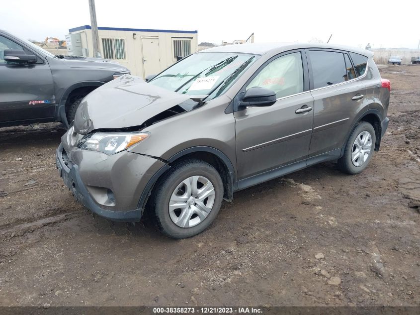 2013 TOYOTA RAV4 LE - JTMBFREV6DD042056