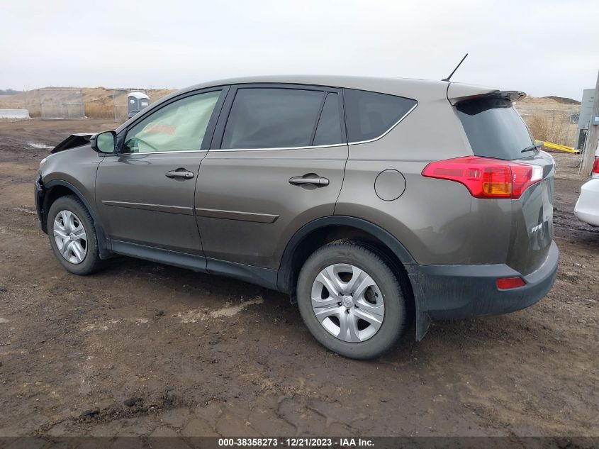 2013 TOYOTA RAV4 LE - JTMBFREV6DD042056