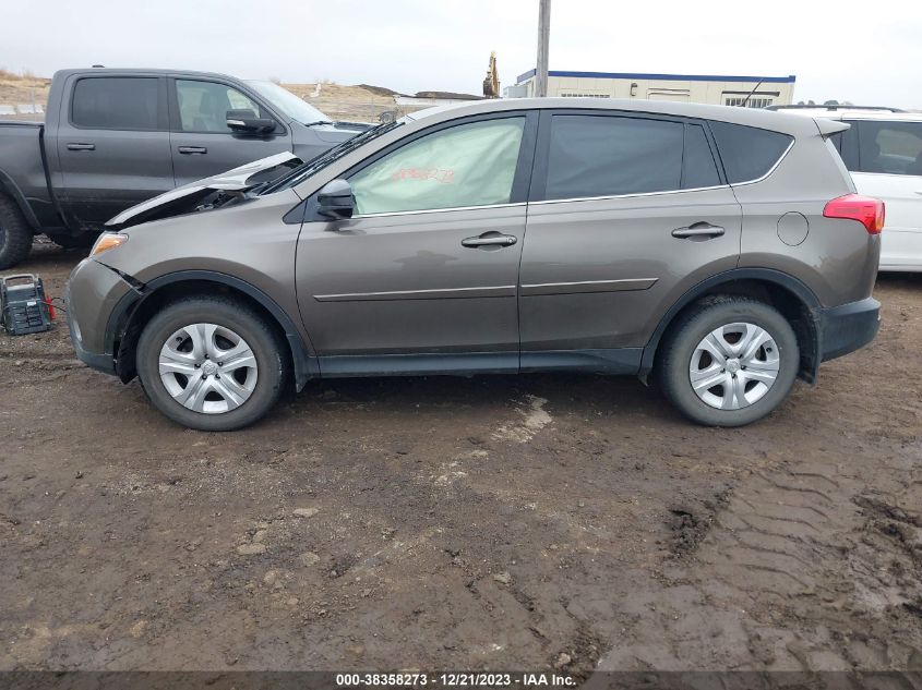 2013 TOYOTA RAV4 LE - JTMBFREV6DD042056