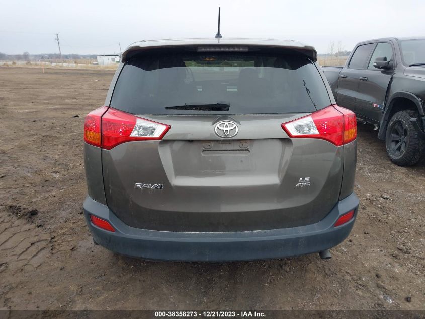 2013 TOYOTA RAV4 LE - JTMBFREV6DD042056