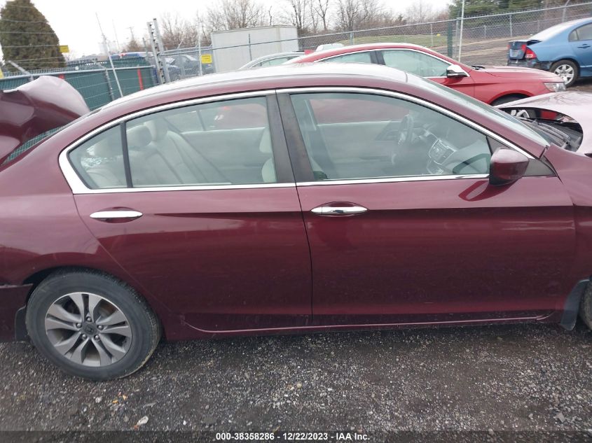 2013 HONDA ACCORD LX - 1HGCR2F35DA180805