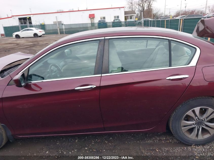 2013 HONDA ACCORD LX - 1HGCR2F35DA180805