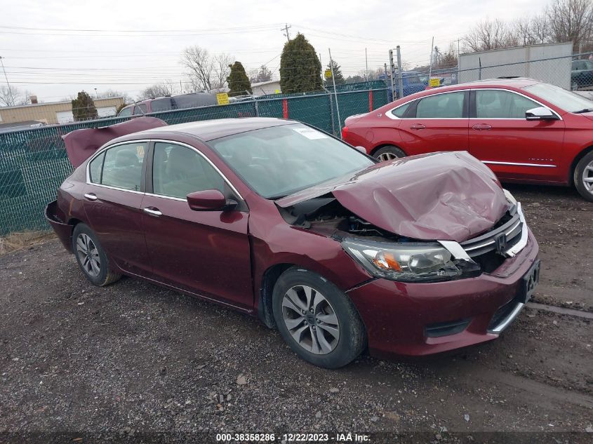 2013 HONDA ACCORD LX - 1HGCR2F35DA180805
