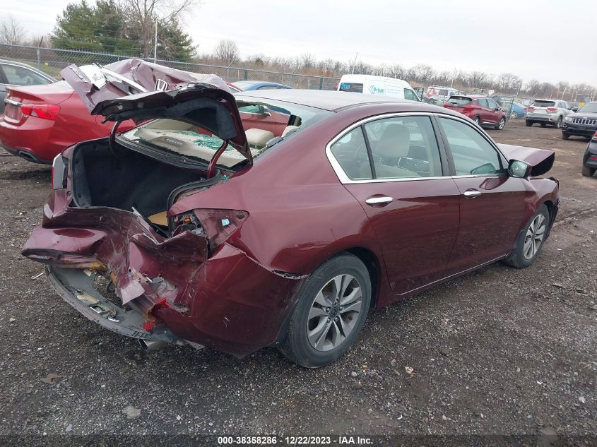 2013 HONDA ACCORD LX - 1HGCR2F35DA180805