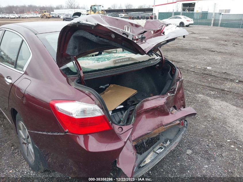 2013 HONDA ACCORD LX - 1HGCR2F35DA180805