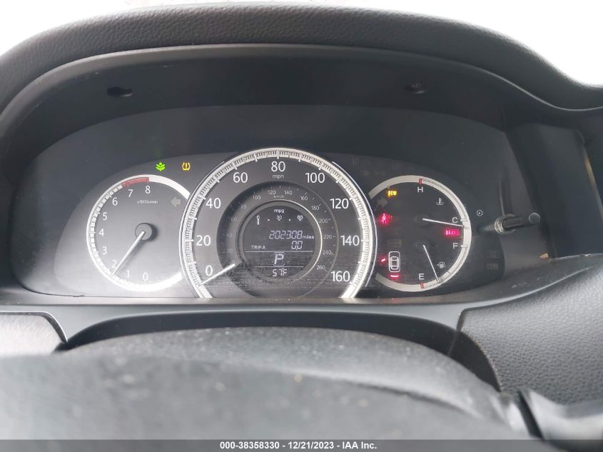 2013 HONDA ACCORD EXL - 1HGCR2F89DA018185