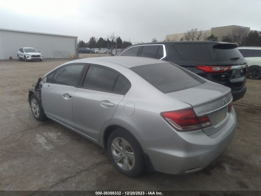 2015 HONDA CIVIC LX - 19XFB2F56FE000135