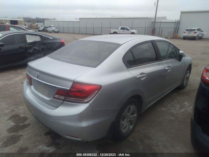 2015 HONDA CIVIC LX - 19XFB2F56FE000135