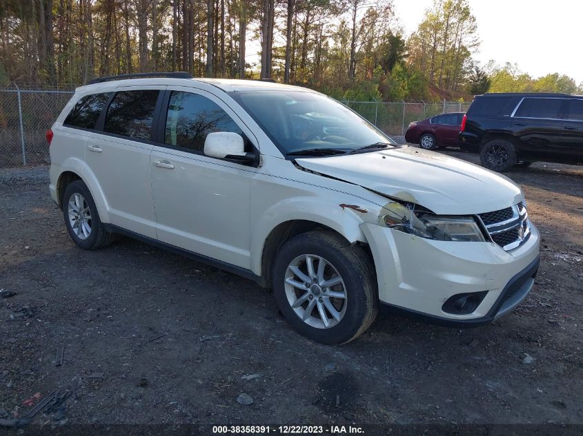 2013 DODGE JOURNEY SXT - 3C4PDCBG0DT705467