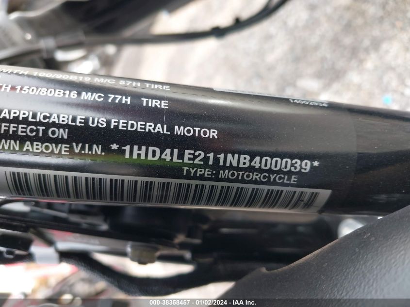 2022 HARLEY-DAVIDSON XL883 N - 1HD4LE211NB400039