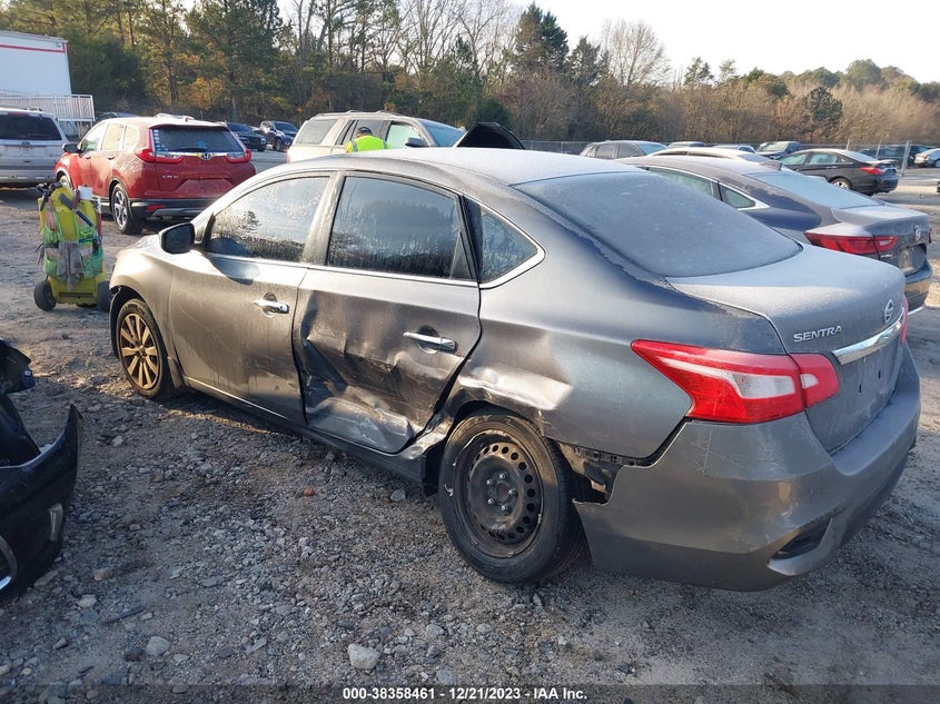 VIN 3N1AB7AP5KY423851 2019 NISSAN SENTRA S/SV/SR/SL