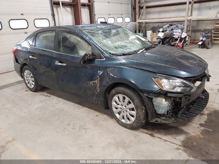 VIN 3N1AB7AP5JY302574 2018 NISSAN SENTRA S/SV/SR/SL