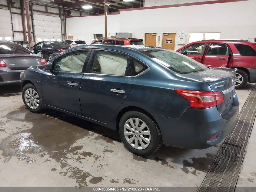 VIN 3N1AB7AP5JY302574 2018 NISSAN SENTRA S/SV/SR/SL