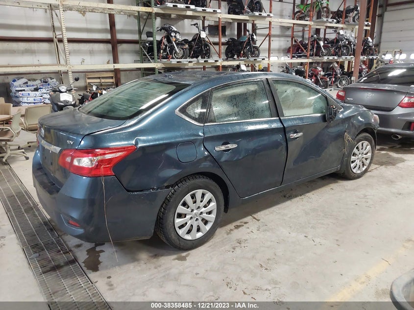 VIN 3N1AB7AP5JY302574 2018 NISSAN SENTRA S/SV/SR/SL