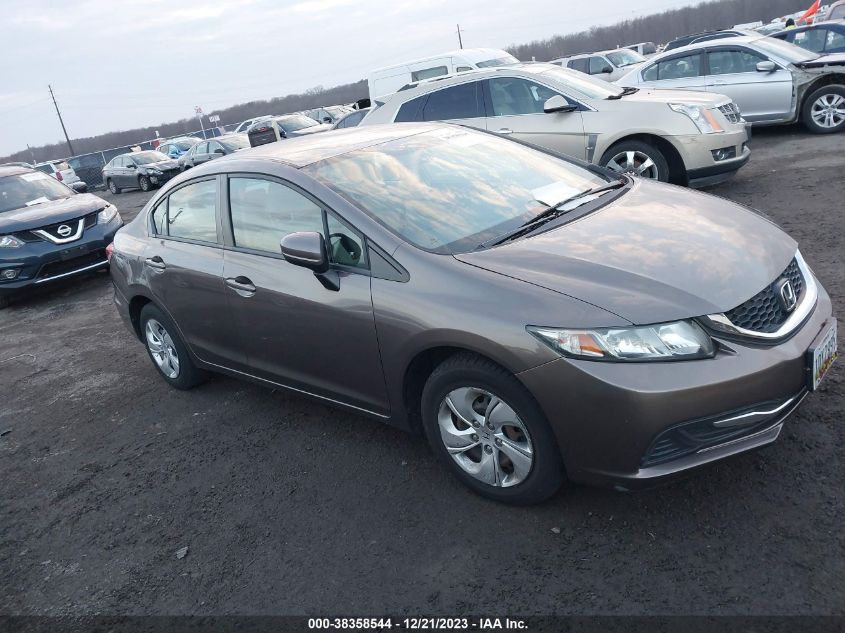 2015 HONDA CIVIC LX - 19XFB2F57FE218438
