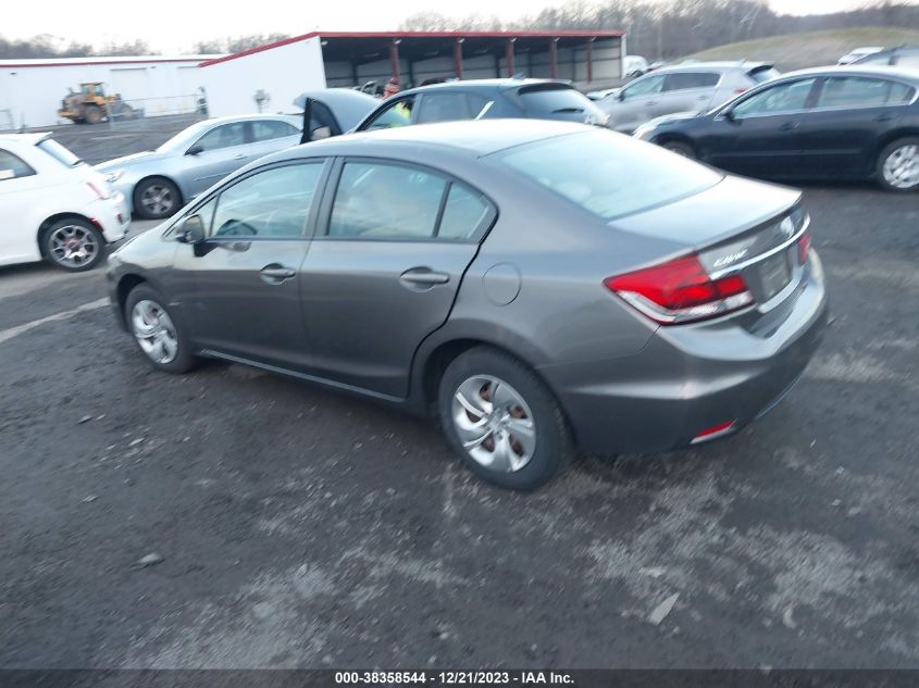 2015 HONDA CIVIC LX - 19XFB2F57FE218438