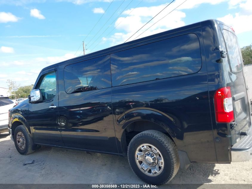 2013 NISSAN NV PASSENGER NV3500 HD S V8/SL V8/SV V8 5BZAF0AA3DN201815