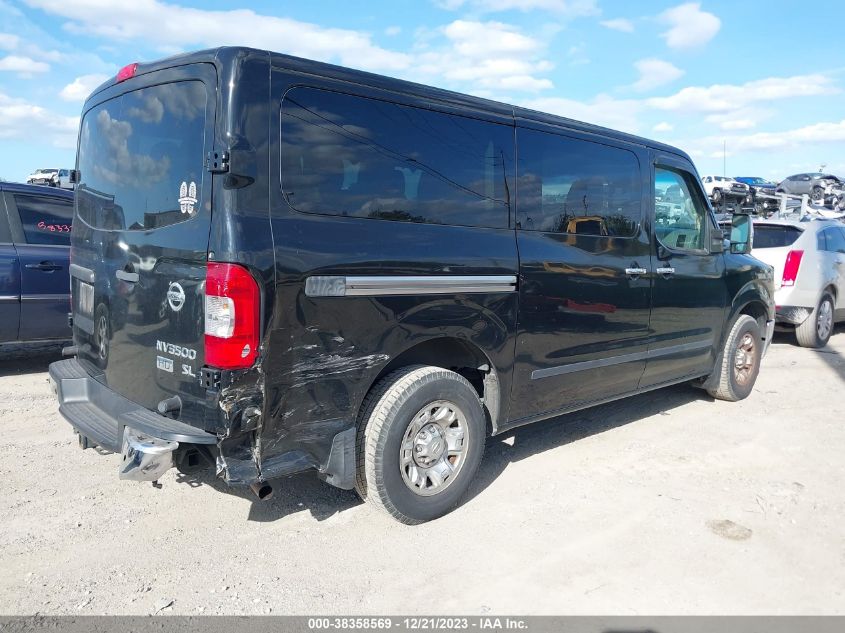 2013 NISSAN NV PASSENGER NV3500 HD S V8/SL V8/SV V8 5BZAF0AA3DN201815