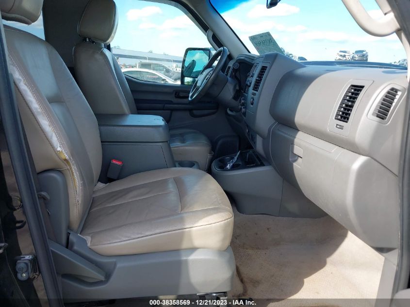 2013 NISSAN NV PASSENGER NV3500 HD S V8/SL V8/SV V8 5BZAF0AA3DN201815