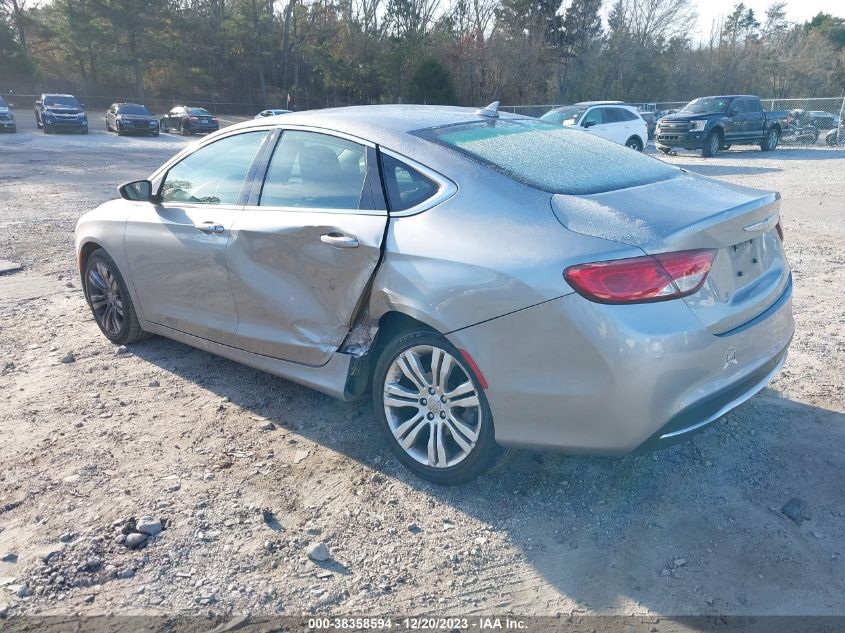 2015 CHRYSLER 200 LIMITED - 1C3CCCAB7FN653351