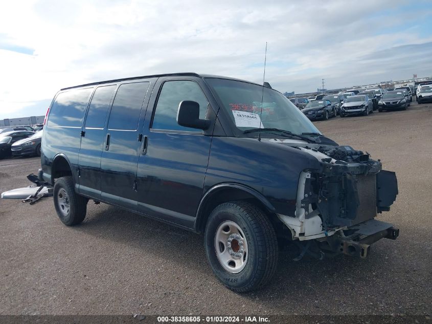 2021 CHEVROLET EXPRESS CARGO RWD 2500 REGULAR WHEELBASE WT - 1GCWGAFP7M1212507