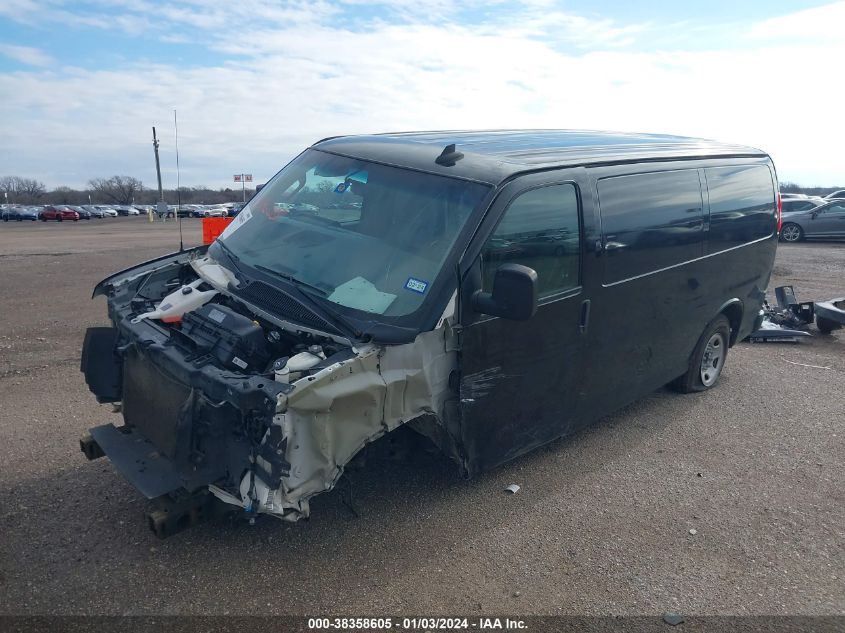 2021 CHEVROLET EXPRESS CARGO RWD 2500 REGULAR WHEELBASE WT - 1GCWGAFP7M1212507