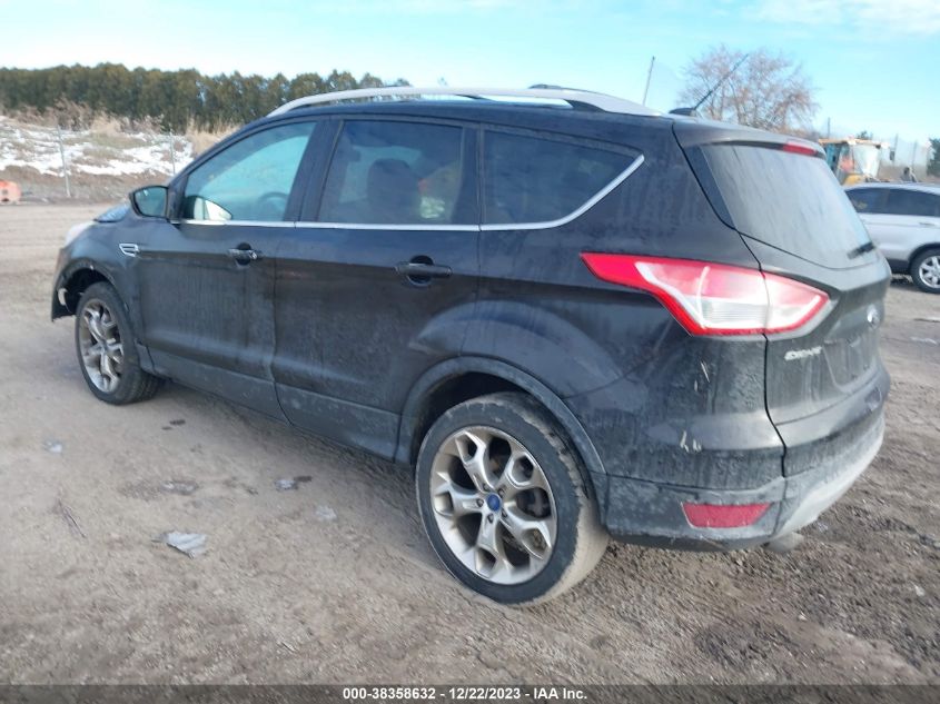 2013 FORD ESCAPE TITANIUM - 1FMCU9J98DUC66525
