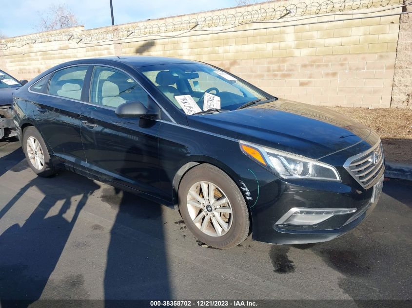 2015 HYUNDAI SONATA SE - 5NPE24AFXFH050846