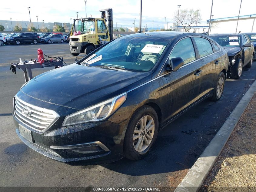 2015 HYUNDAI SONATA SE - 5NPE24AFXFH050846