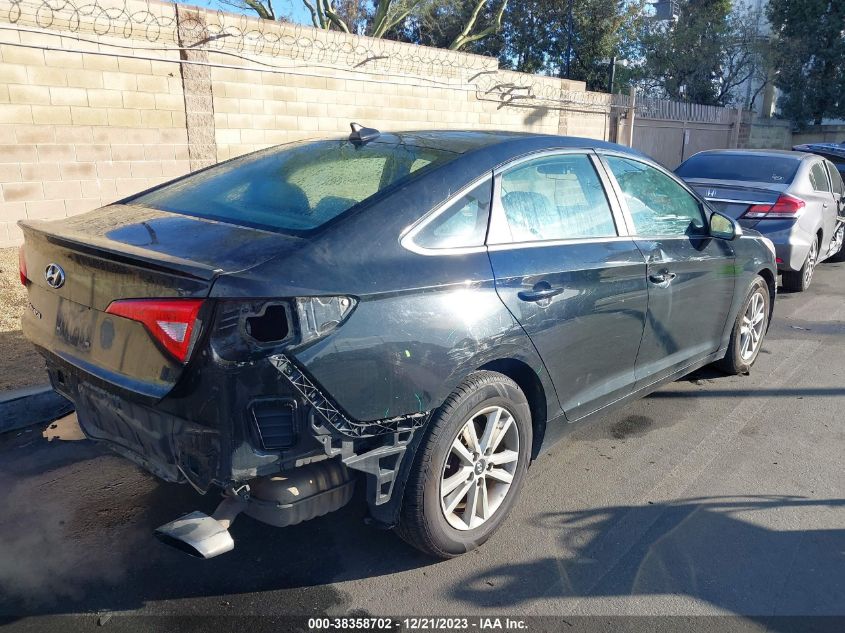 2015 HYUNDAI SONATA SE - 5NPE24AFXFH050846