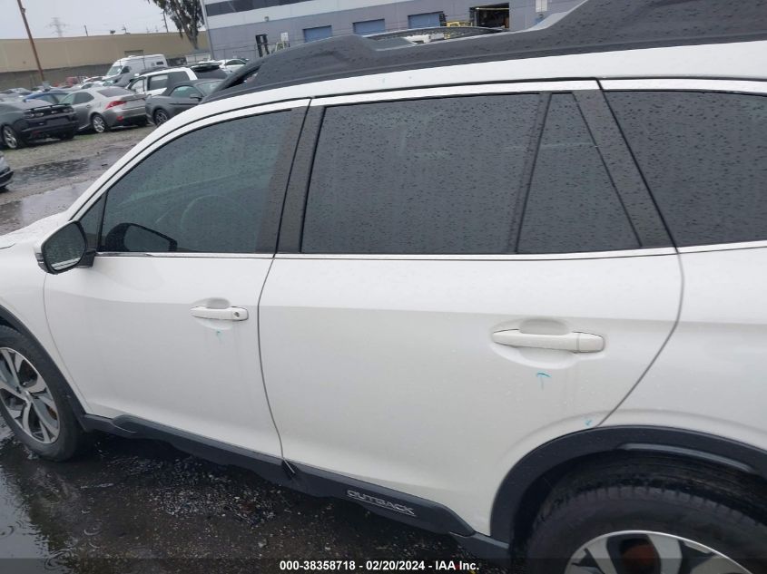 2022 SUBARU OUTBACK LIMITED - 4S4BTANC3N3147648