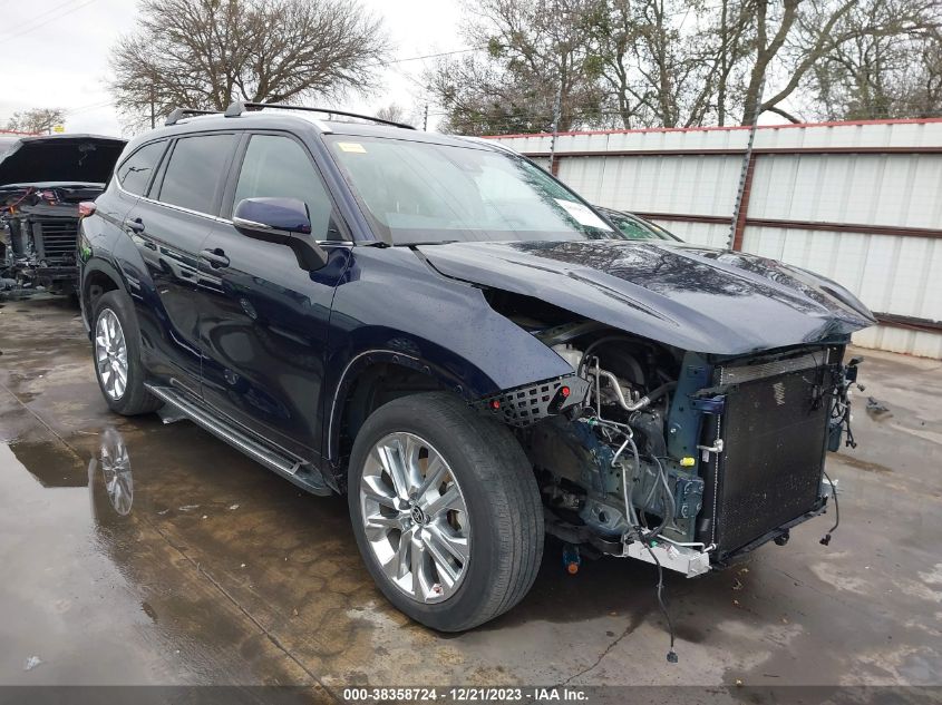 2021 TOYOTA HIGHLANDER LIMITED - 5TDYZRAH6MS517792