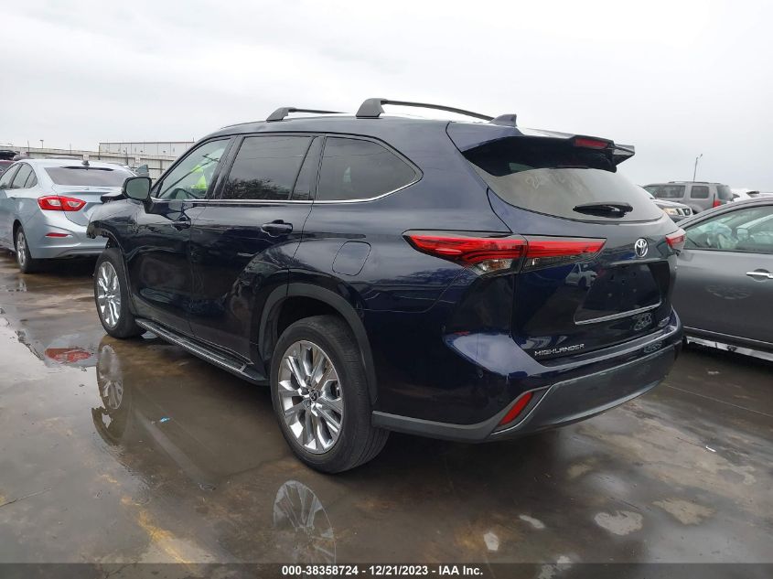 2021 TOYOTA HIGHLANDER LIMITED - 5TDYZRAH6MS517792