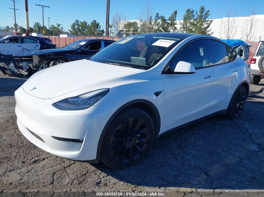 2021 TESLA MODEL Y - 5YJYGAEE1MF277403