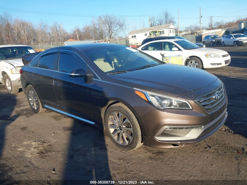 2015 HYUNDAI SONATA SPORT - 5NPE34AF3FH055450