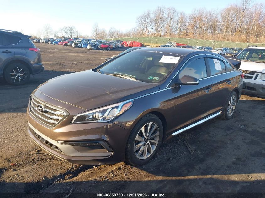 2015 HYUNDAI SONATA SPORT - 5NPE34AF3FH055450