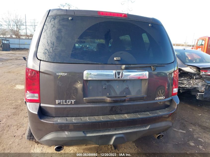2013 HONDA PILOT EX-L - 5FNYF4H58DB053108