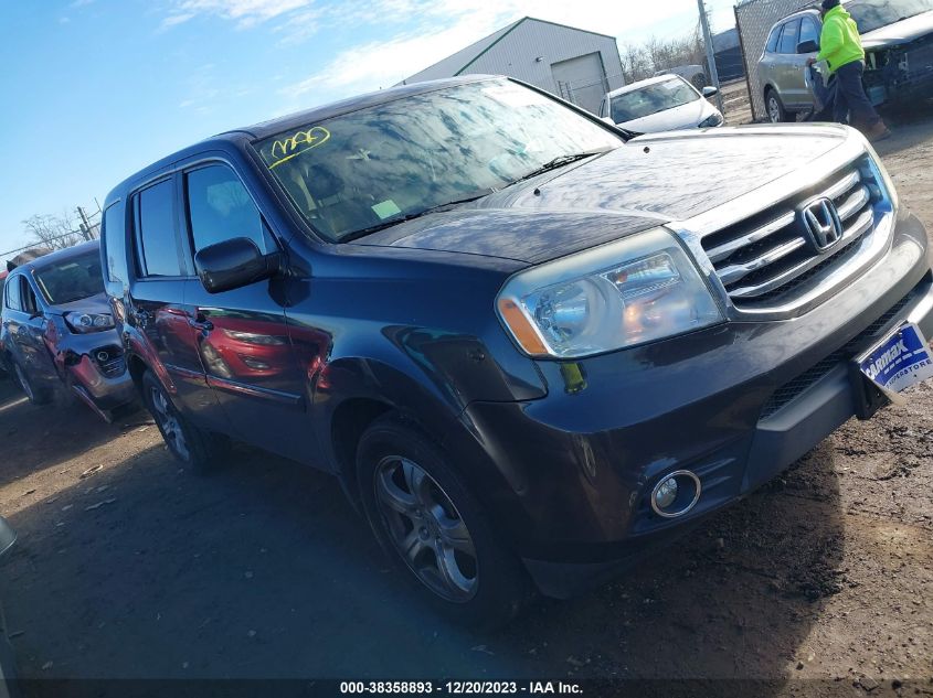 2013 HONDA PILOT EX-L - 5FNYF4H58DB053108