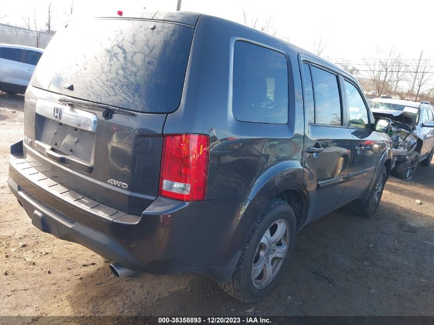 2013 HONDA PILOT EX-L - 5FNYF4H58DB053108